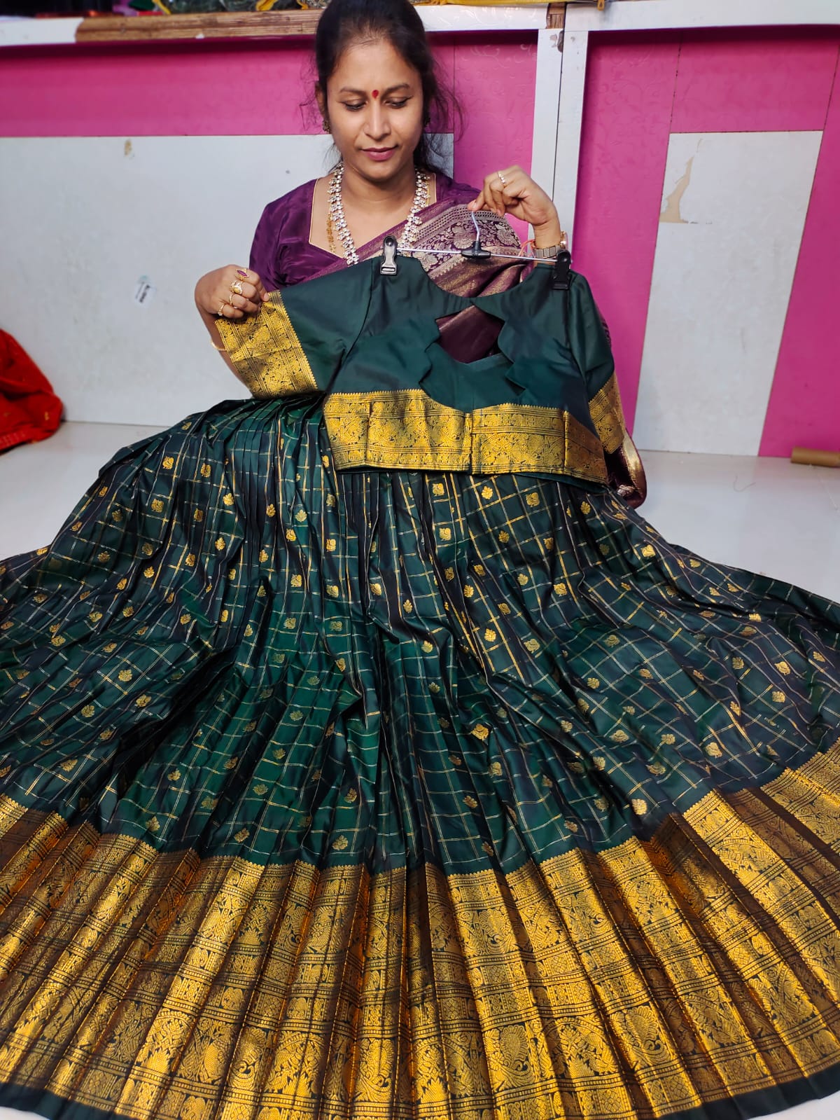 Premium Gadwal lehenga