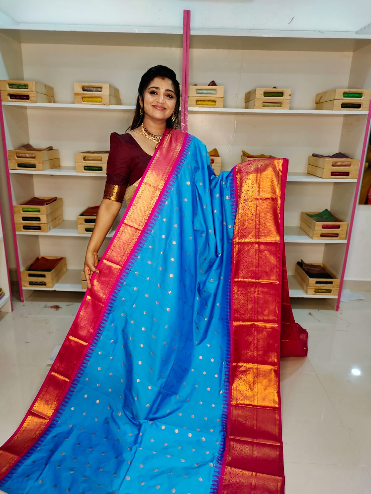 50% offer gadwal silk sarees