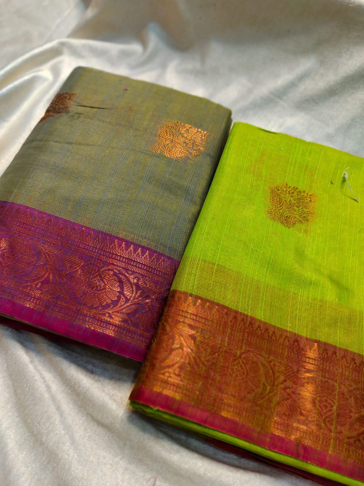 1+1 Chanderi sarees
