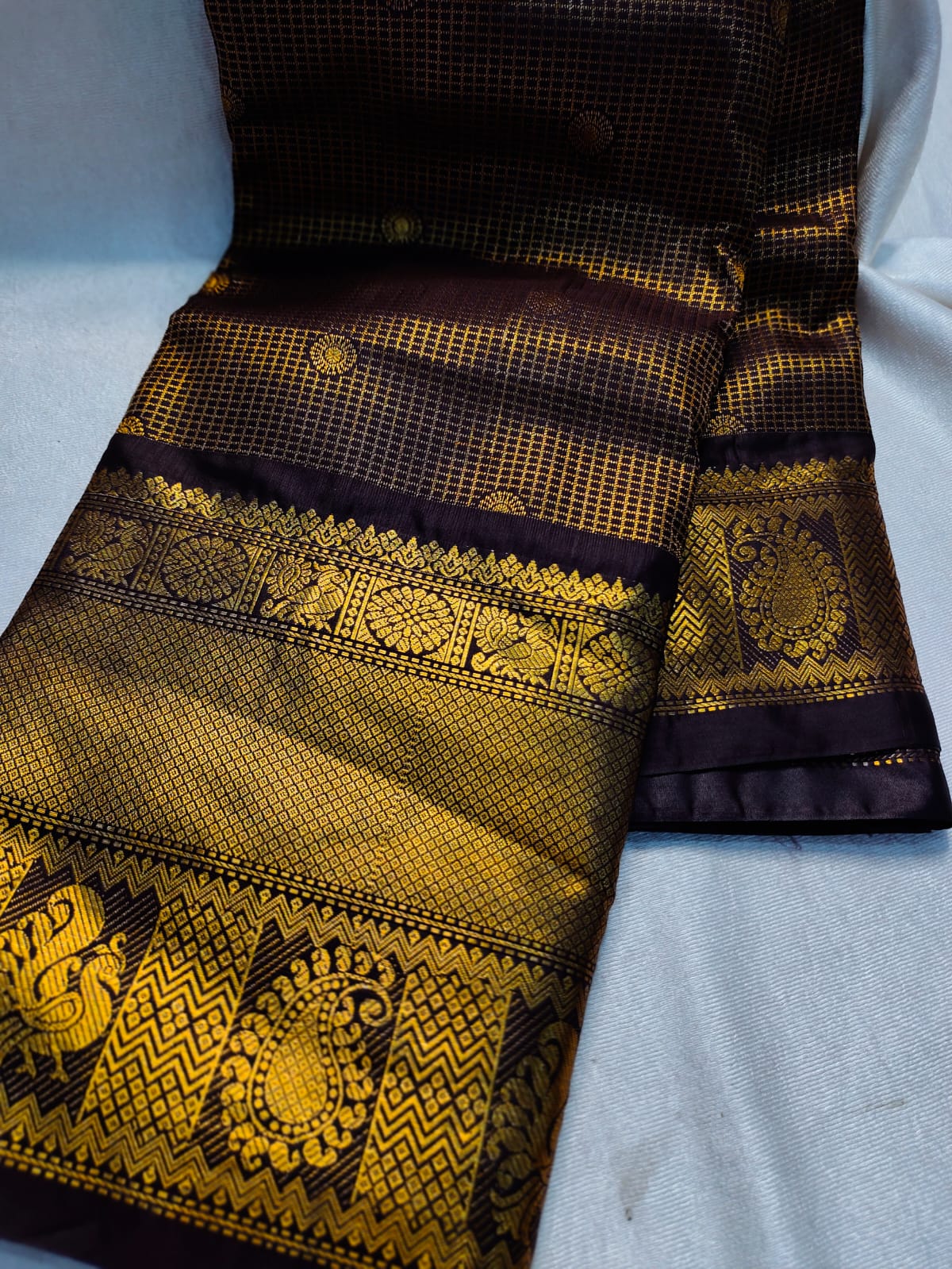 Vintage gadwal sarees
