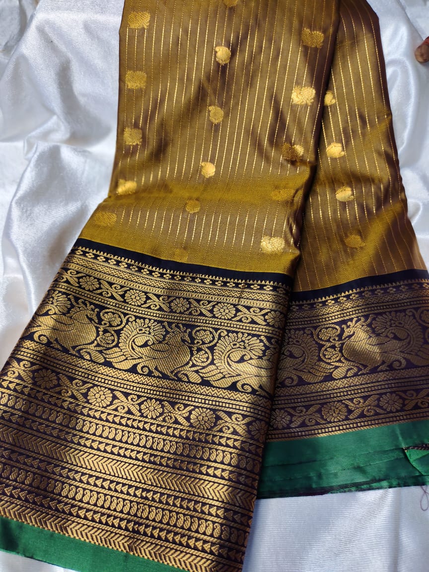 Vitange gadwal silk