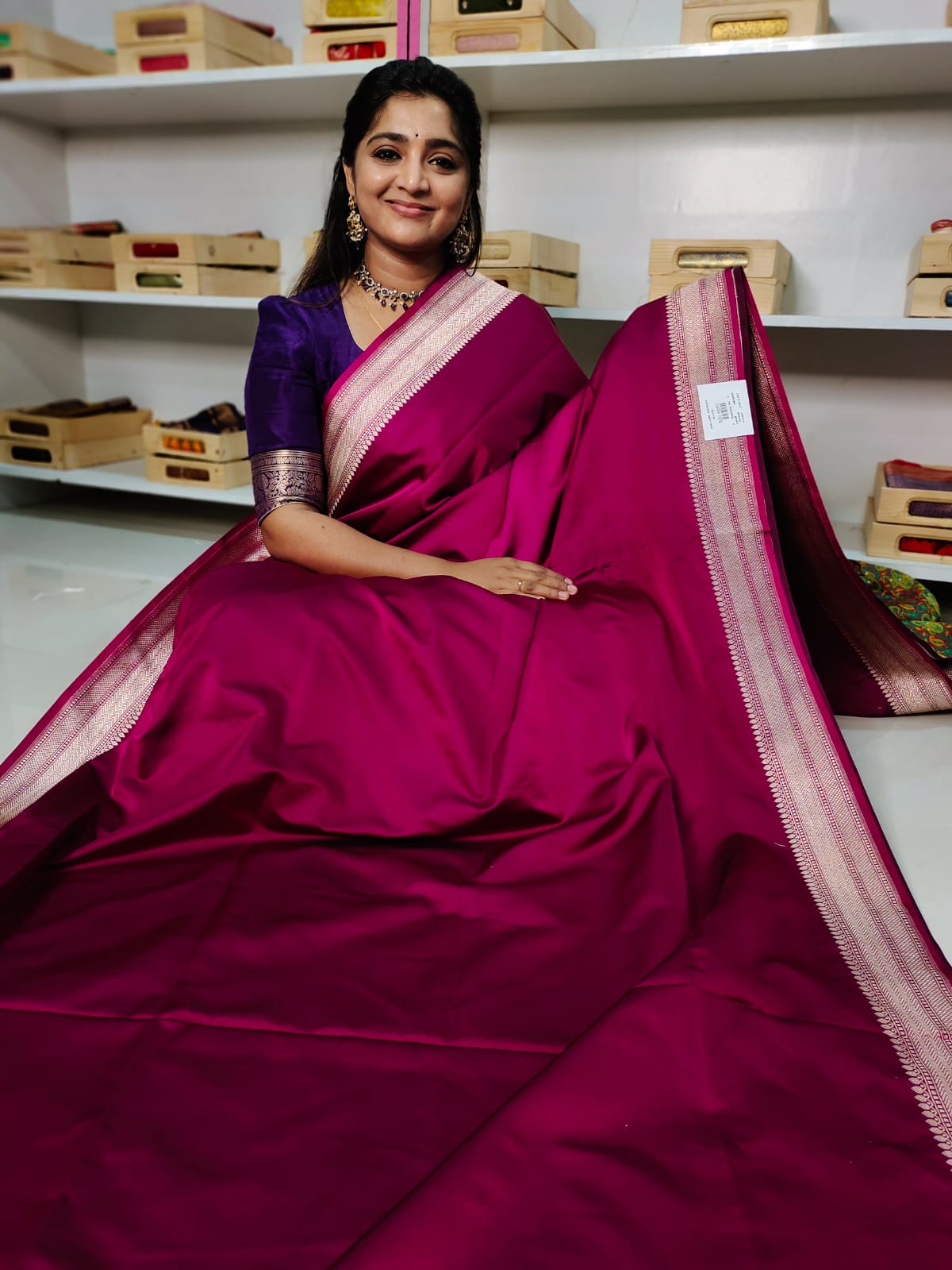 Katan banarasi silk