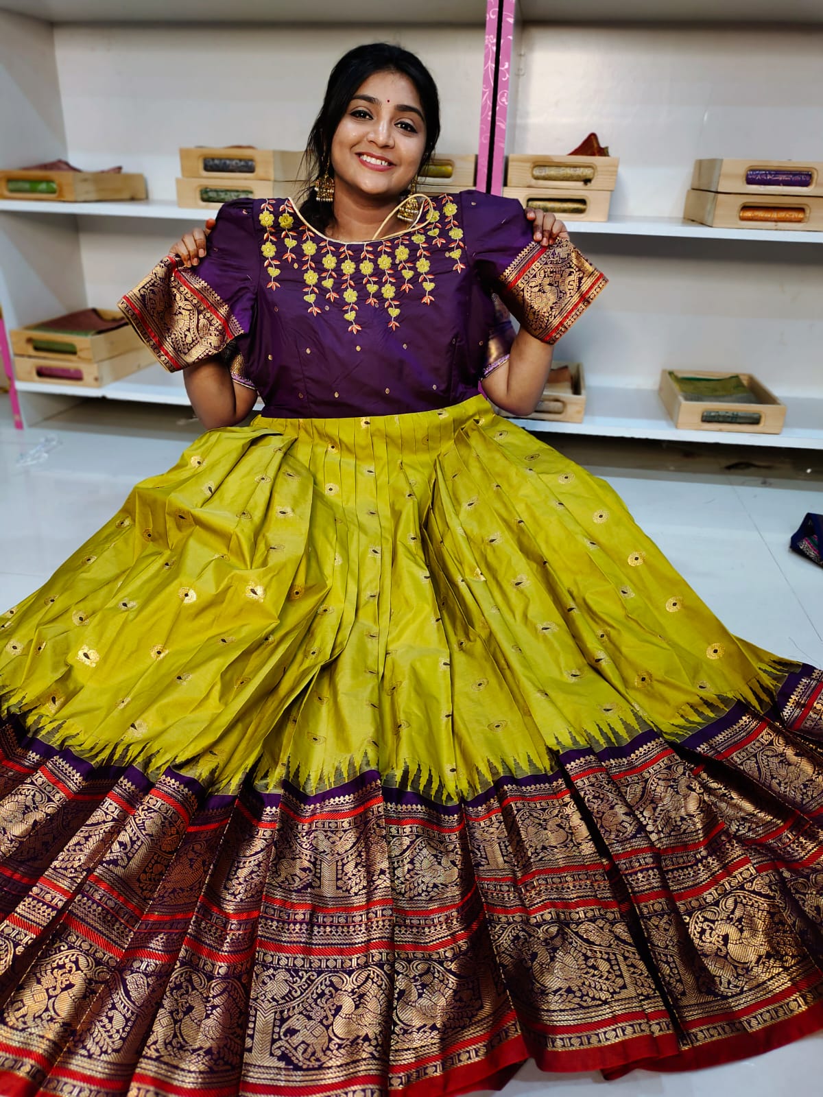 Gadwal frocks