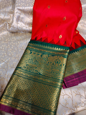 Premium gadwal silk sarees