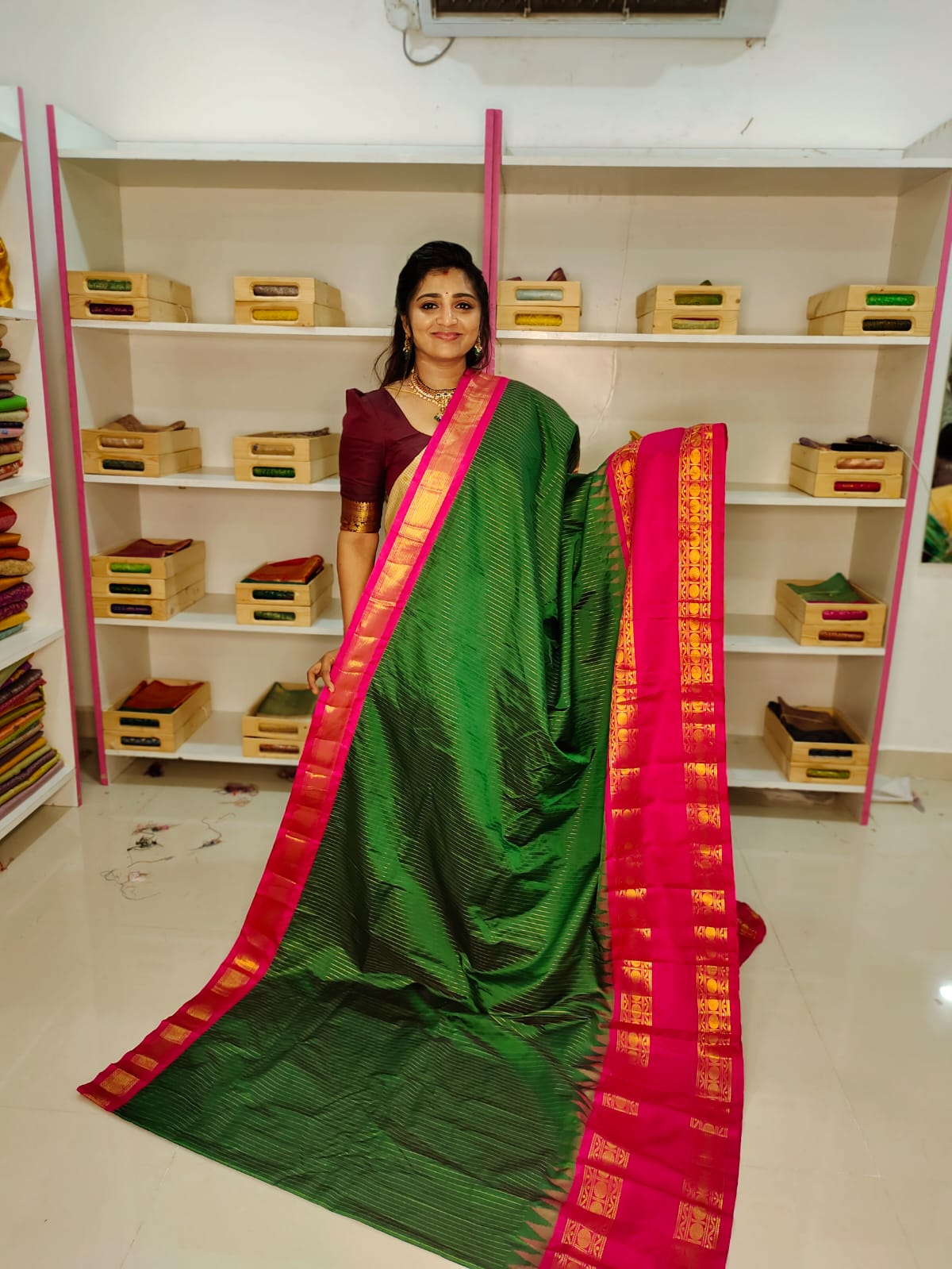 50% offer gadwal silk sarees