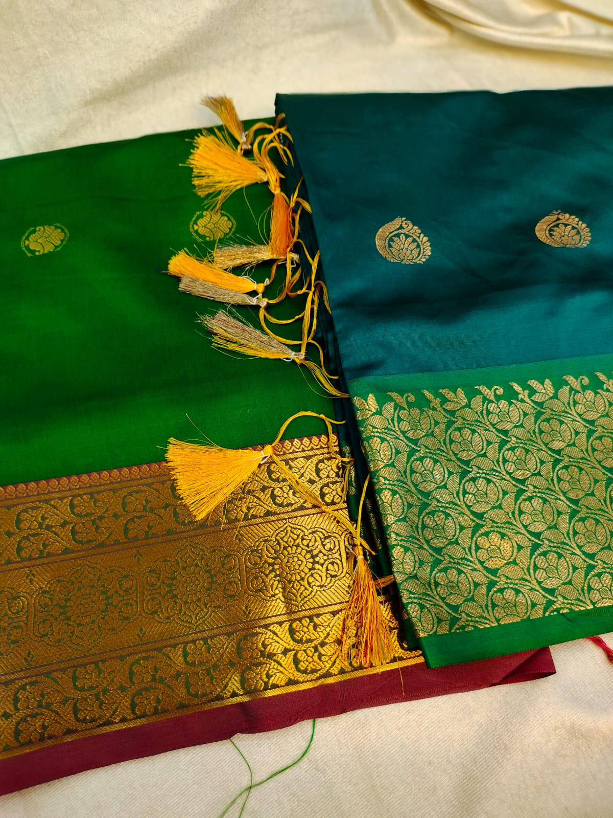 1+1 Uppada silk