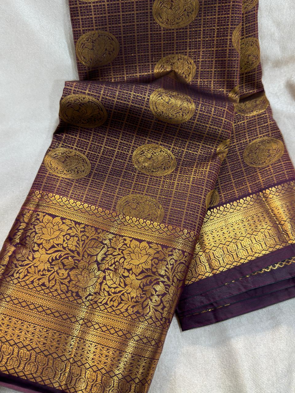 90% offer Kanchi pattu collection