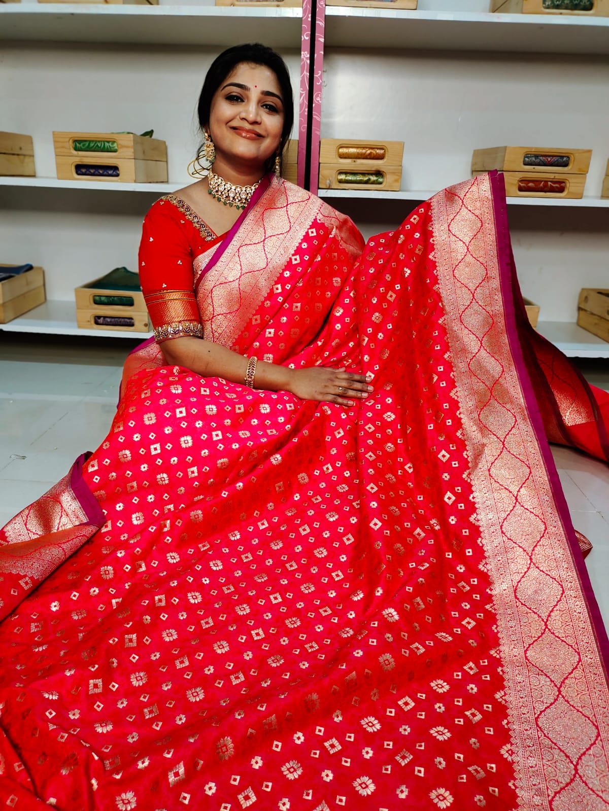 80% Katan banarasi sarees