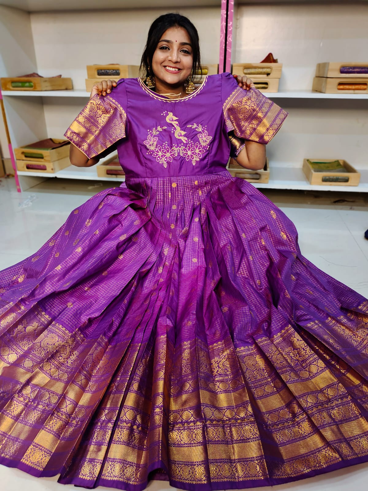 Gadwal frocks