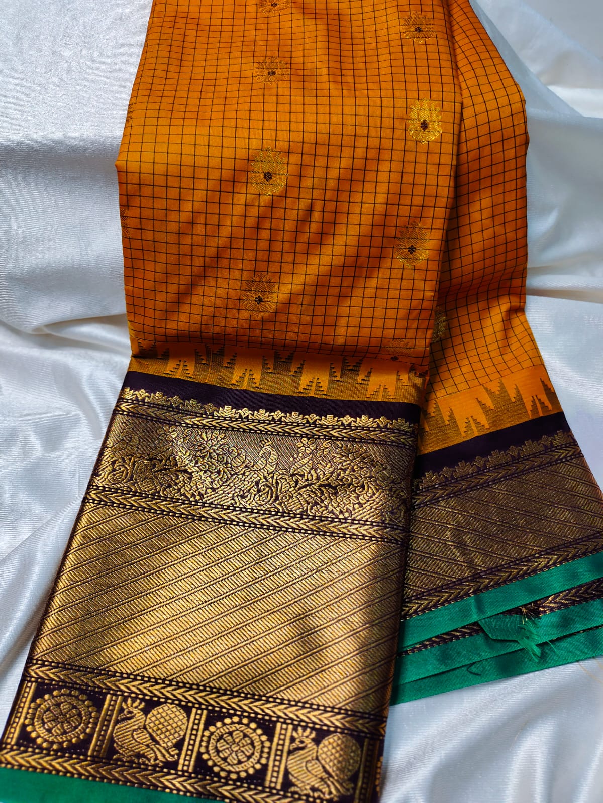 Vintage gadwal silks