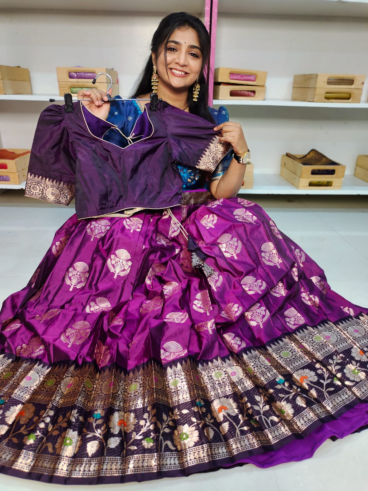 Banarasi lehangas
