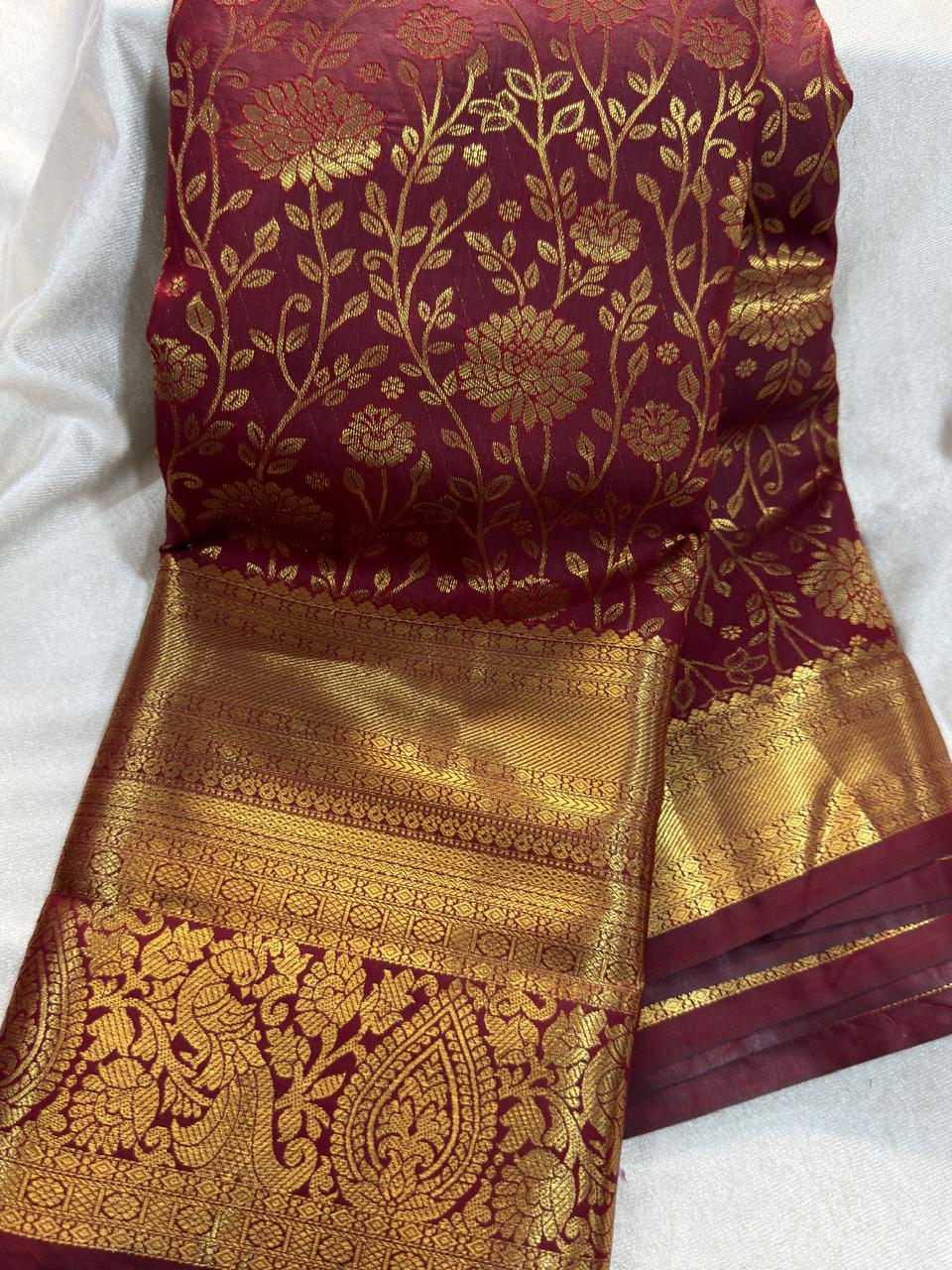 90% offer Kanchi pattu collection