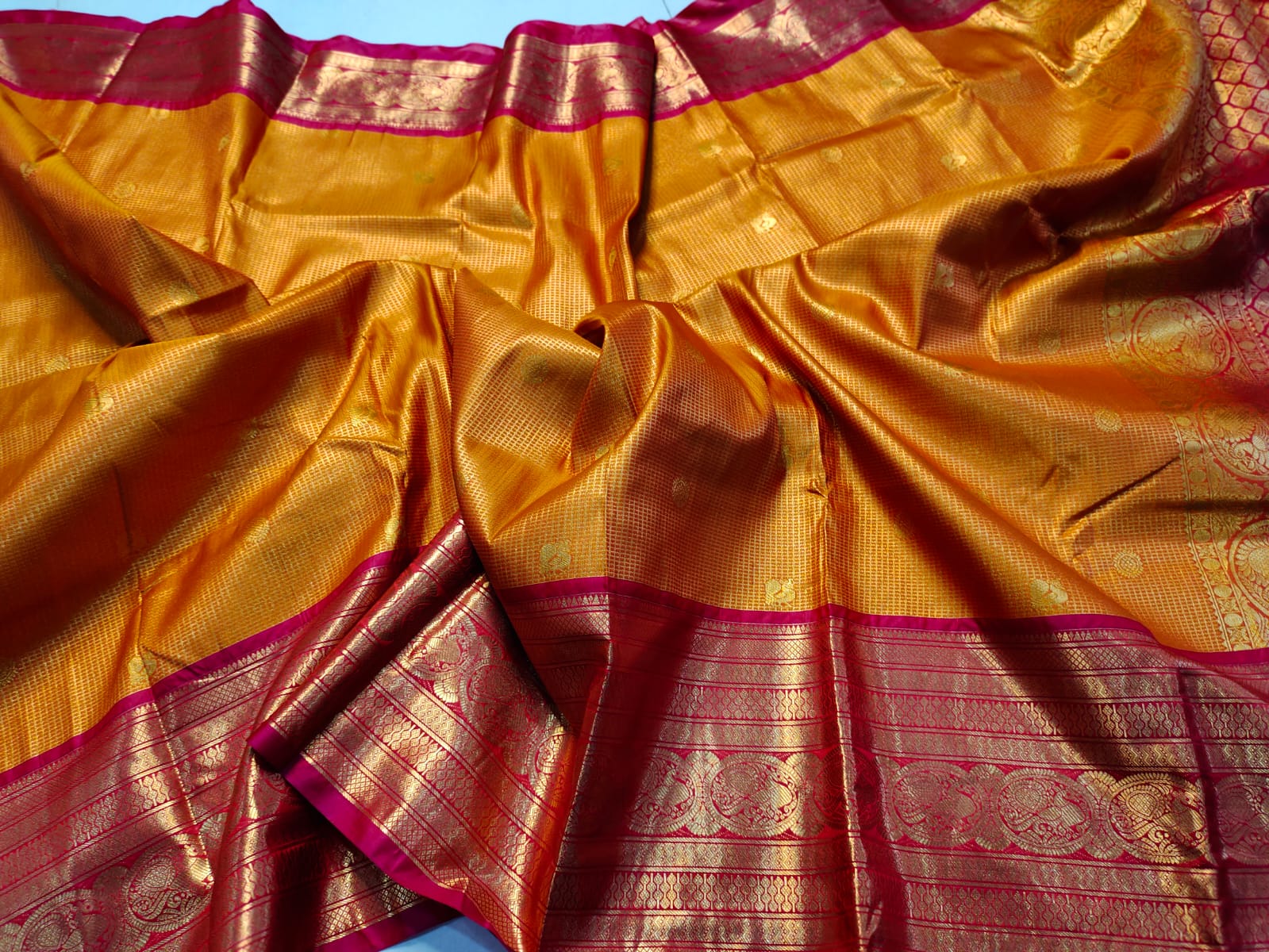 Vintage gadwal sarees