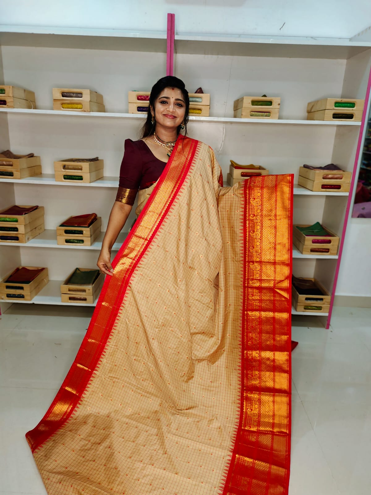50% offer gadwal silk sarees
