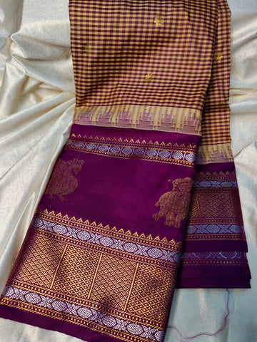 Vitange gadwal silk