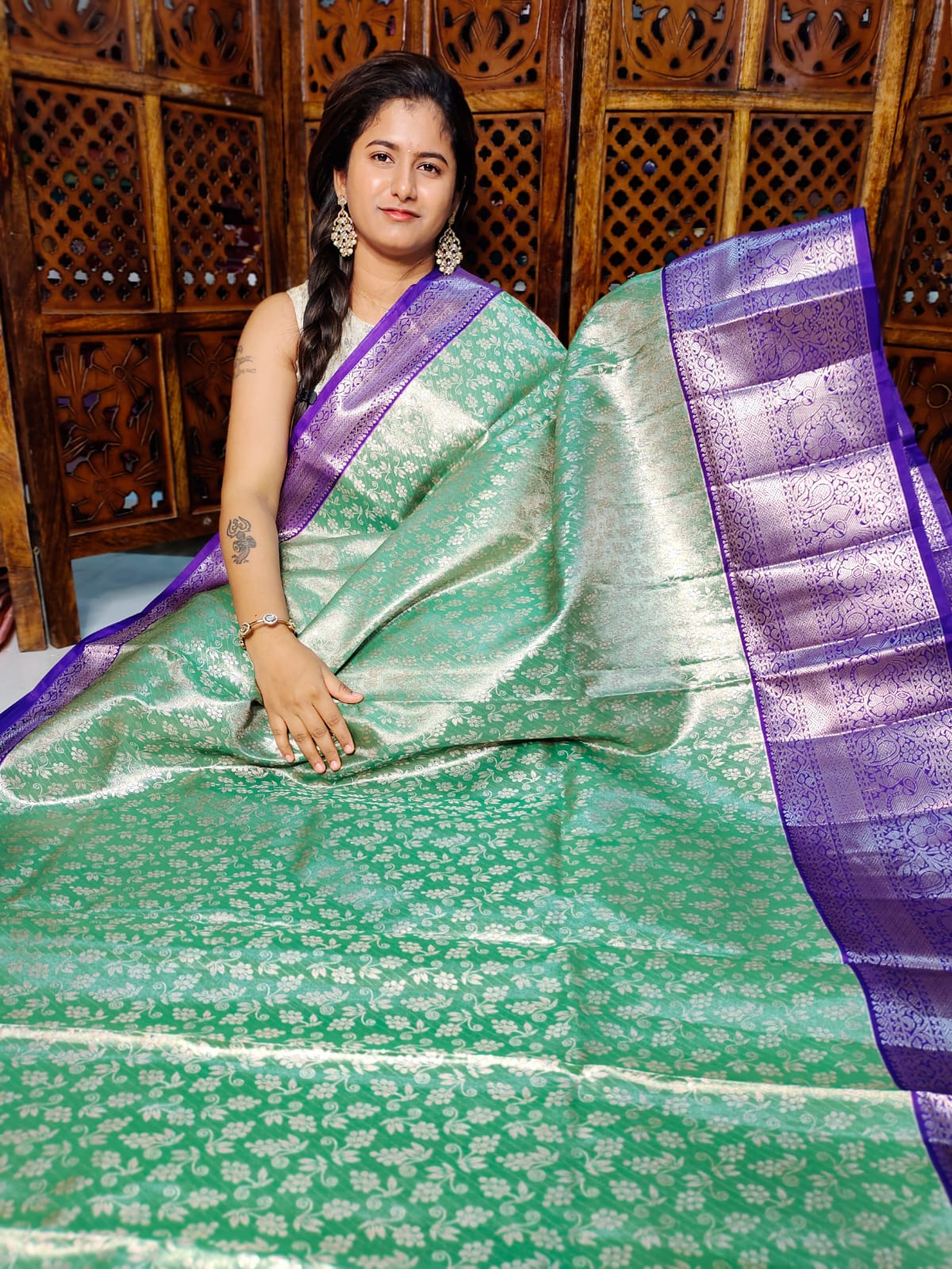 90% ఆఫర్ కంచి పట్టు సేకరణ