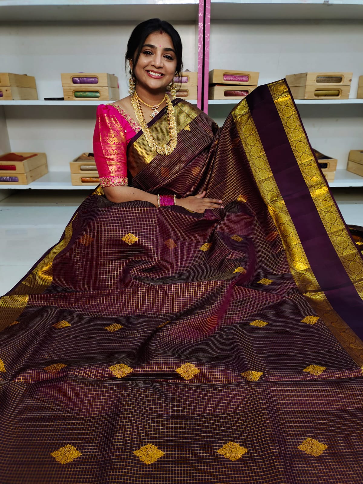 50% Silk mark vintage pattu sarees