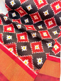 50% Offer Ikkat Pattu Saree