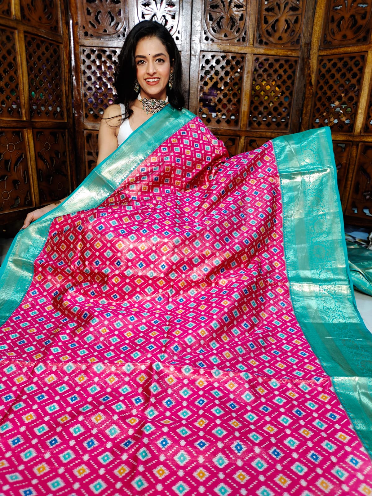 50% offer banarasi silk saree