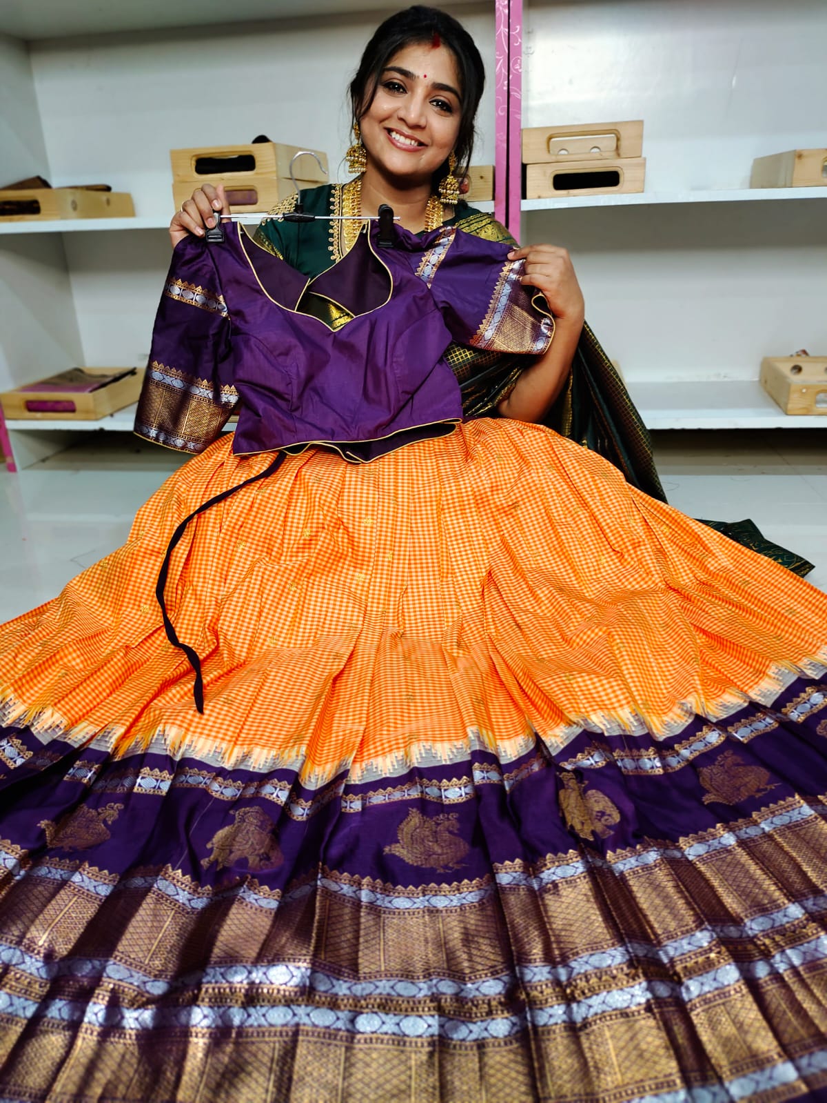 Sales  Gadwal lehangas