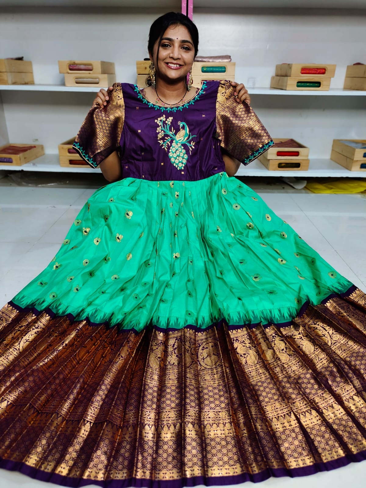Gadwal frocks