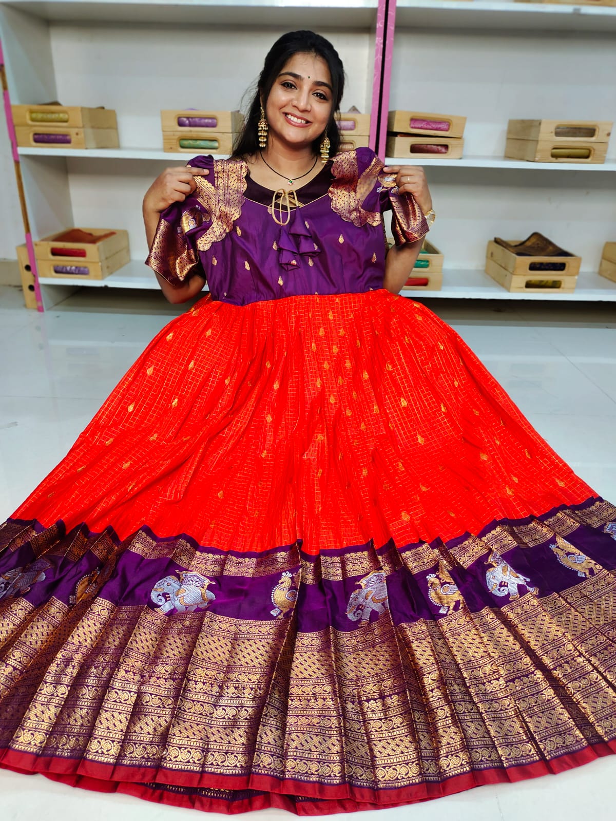 Gadwal frock