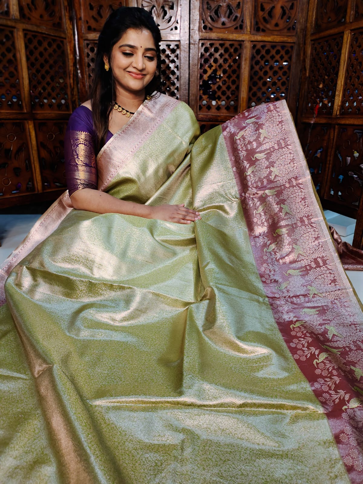 90% offer kanchi pattu collection