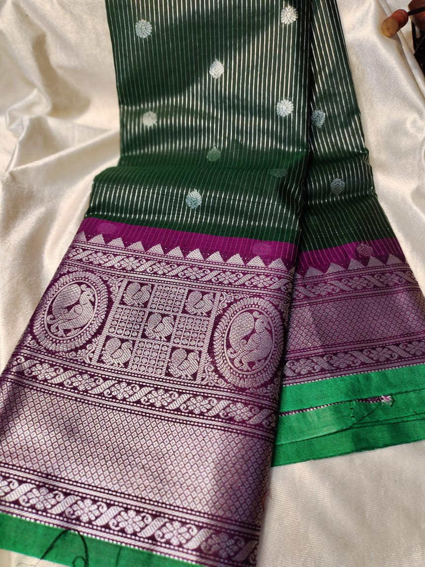 Vitange gadwal silk