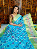 Ikkat saree
