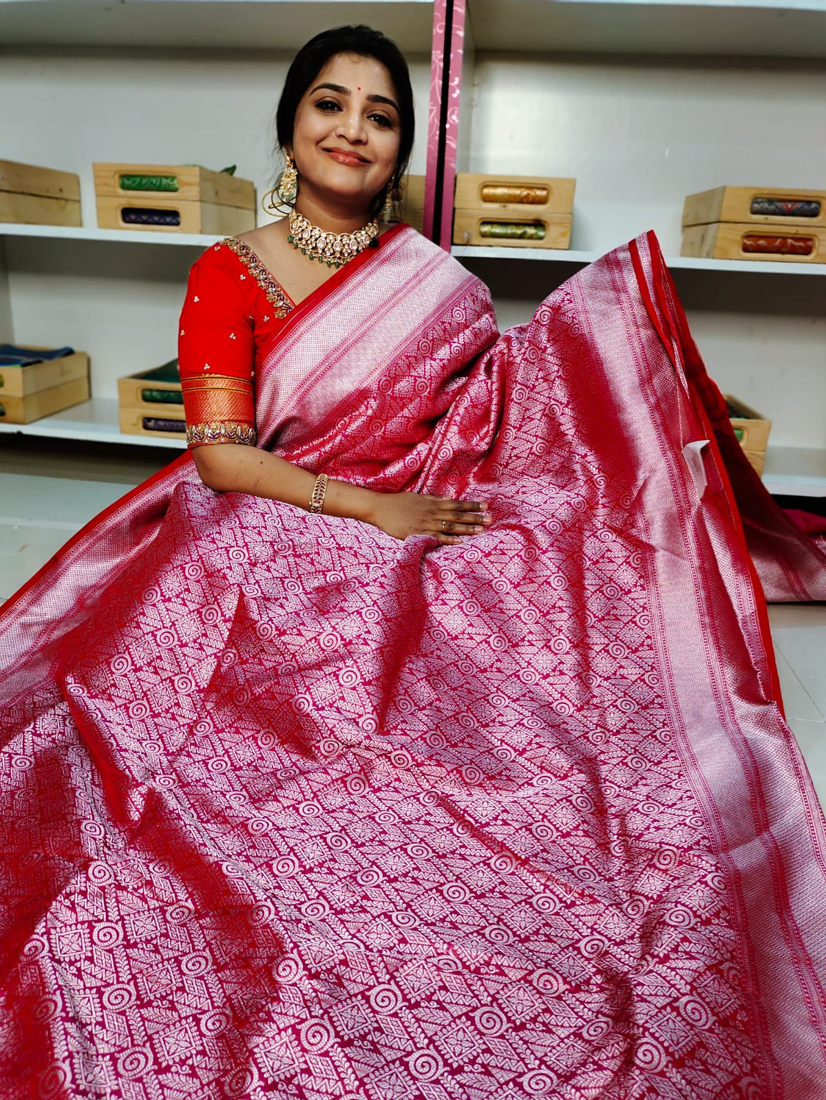 80% Katan banarasi sarees