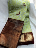 90% offer Kanchi pattu collection