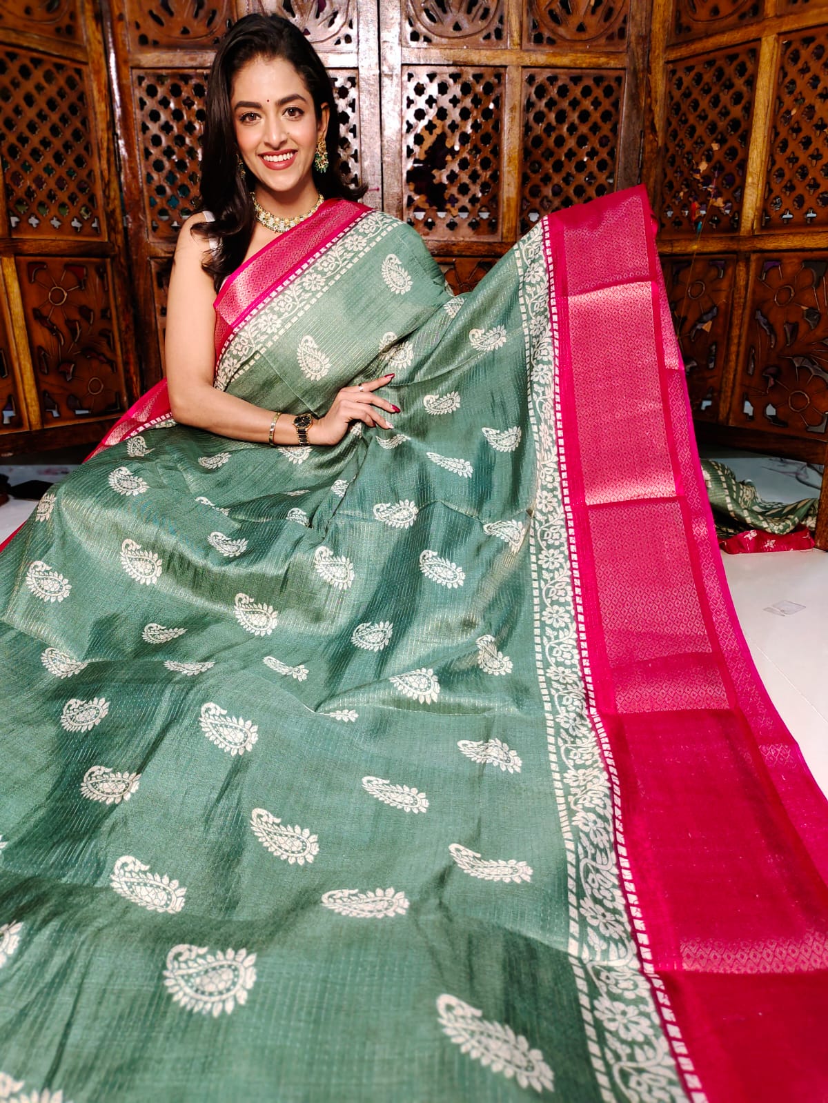 Sankranti offer saree