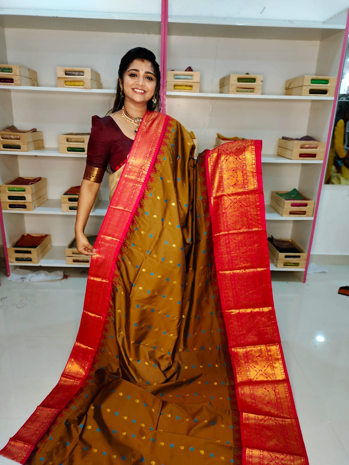 50% offer gadwal silk sarees
