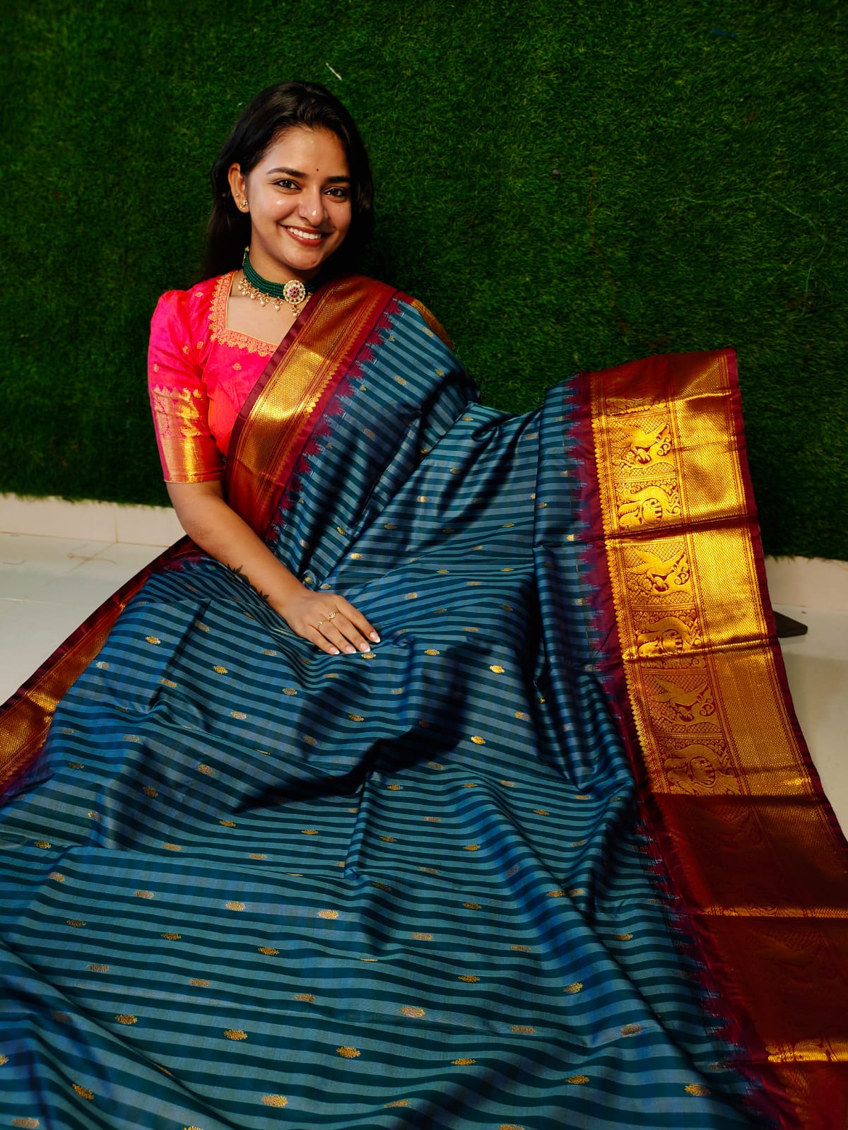 50% offer gadwal silk saree