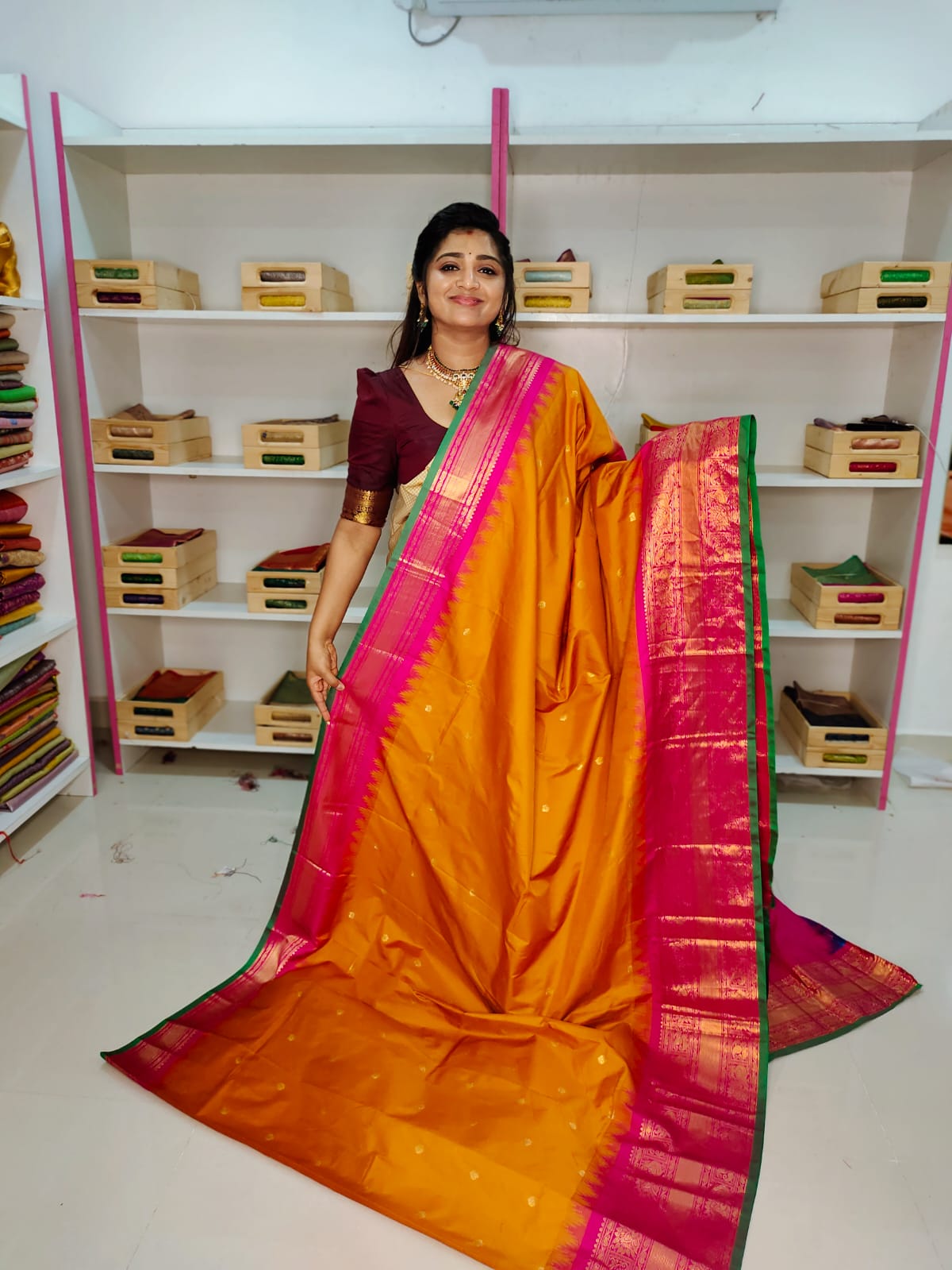 50% offer gadwal silk sarees