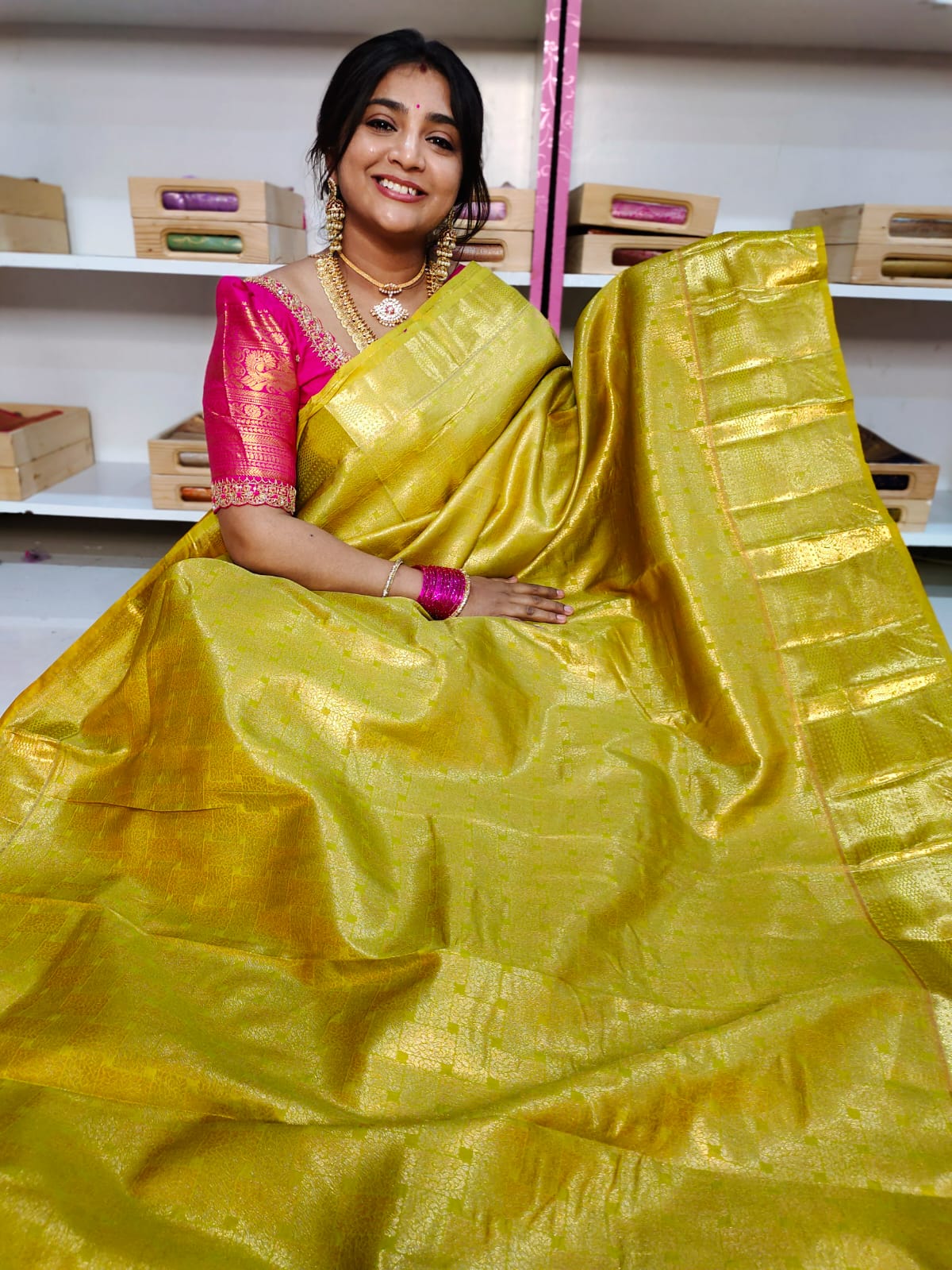 90% offer Kanchi pattu collection