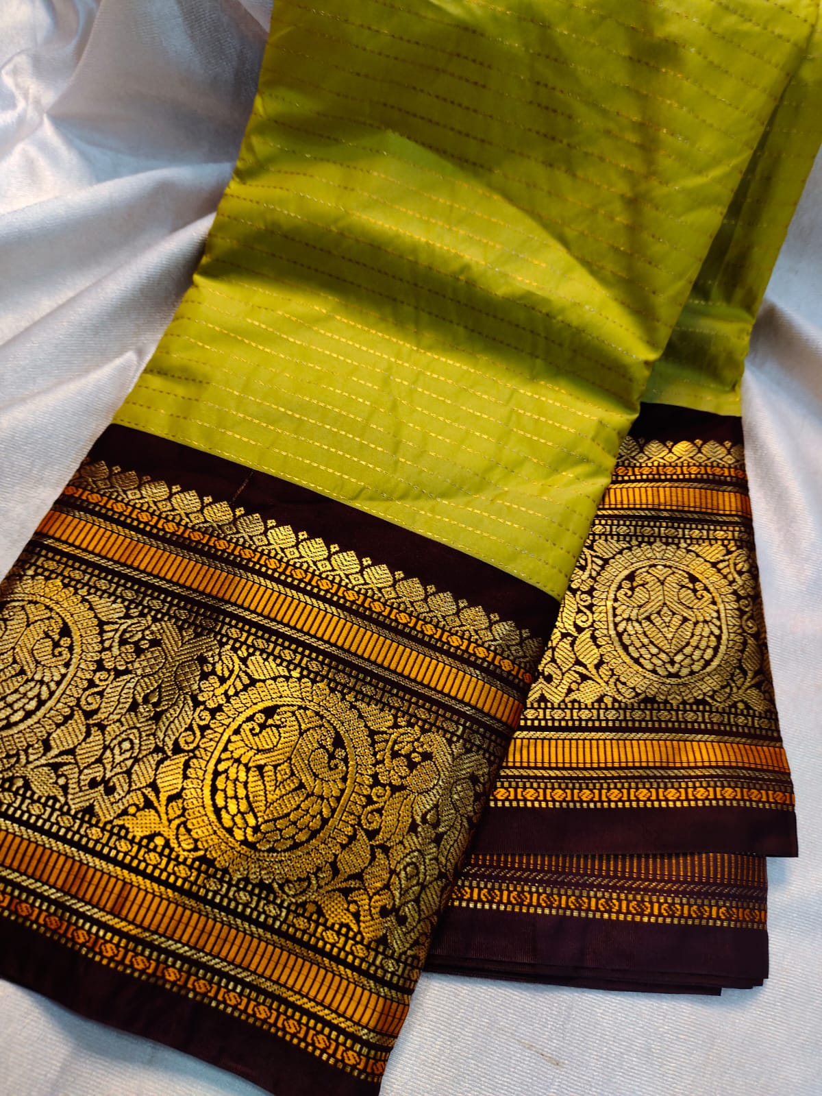 Vintage gadwal silk