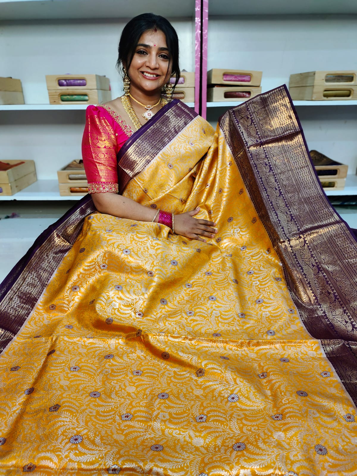 90% offer Kanchi pattu collection