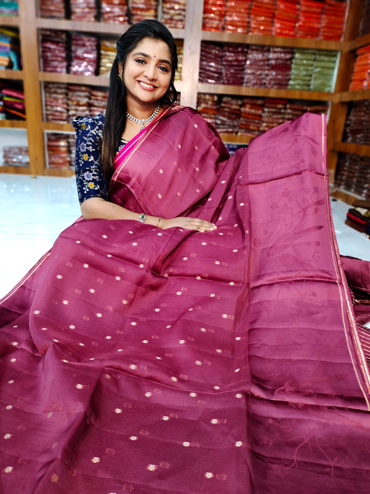 Pure silk kota