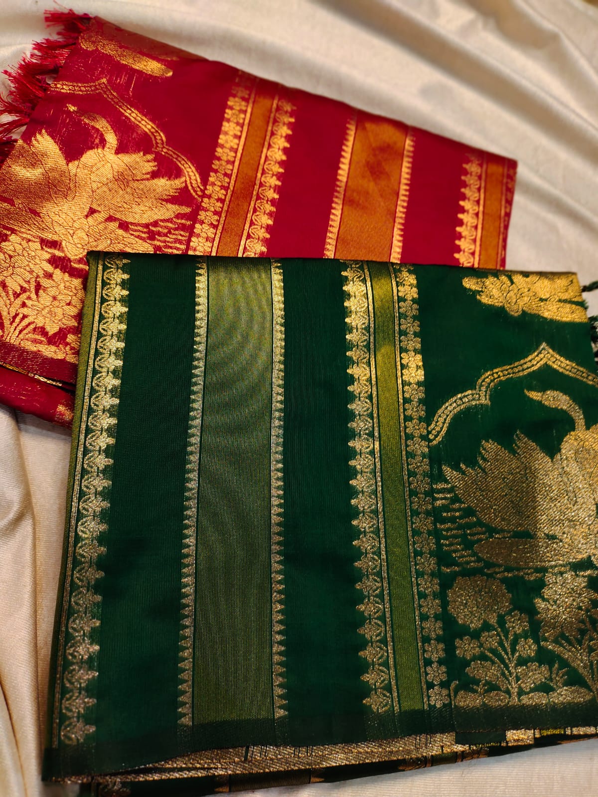 1+1 banarasi saree