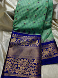 Ashadam gadwal silk saree