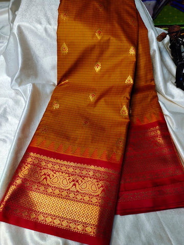 Vitange gadwal silk