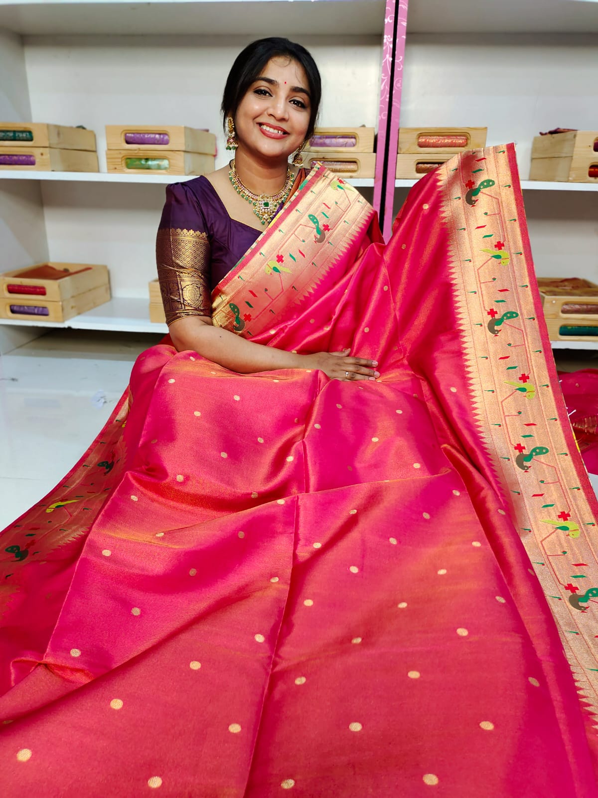 Banarasi tishu saree