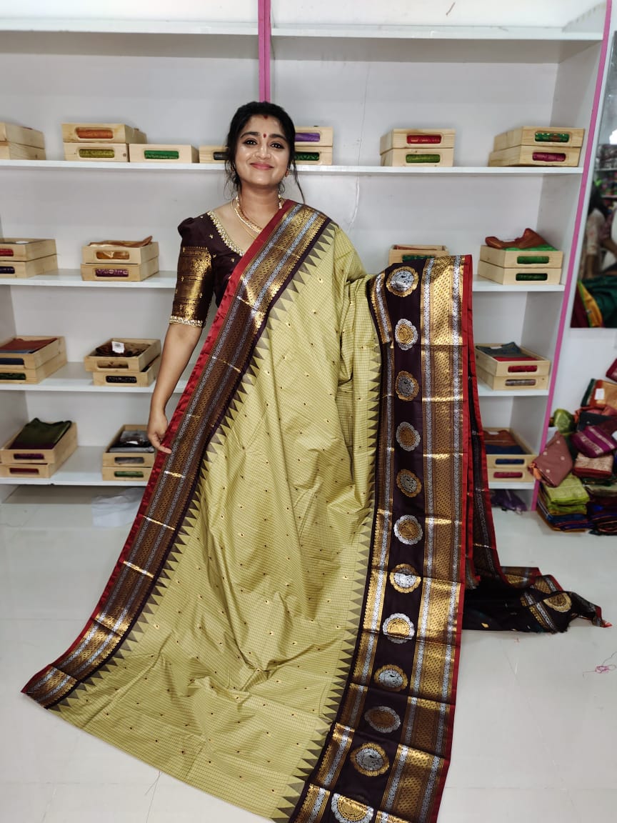 Primeme gadwal silk saree