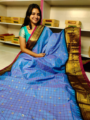Vitange gadwal silk