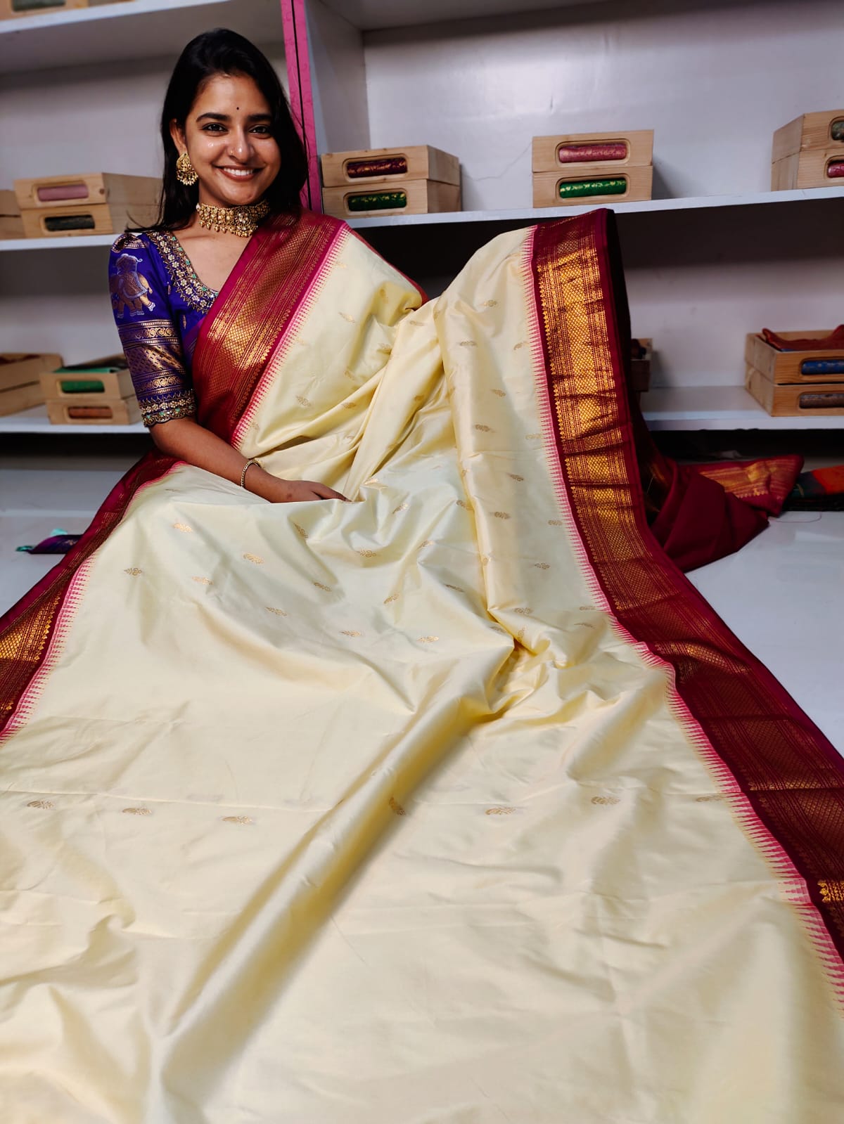 50% offer gadwal silk saree