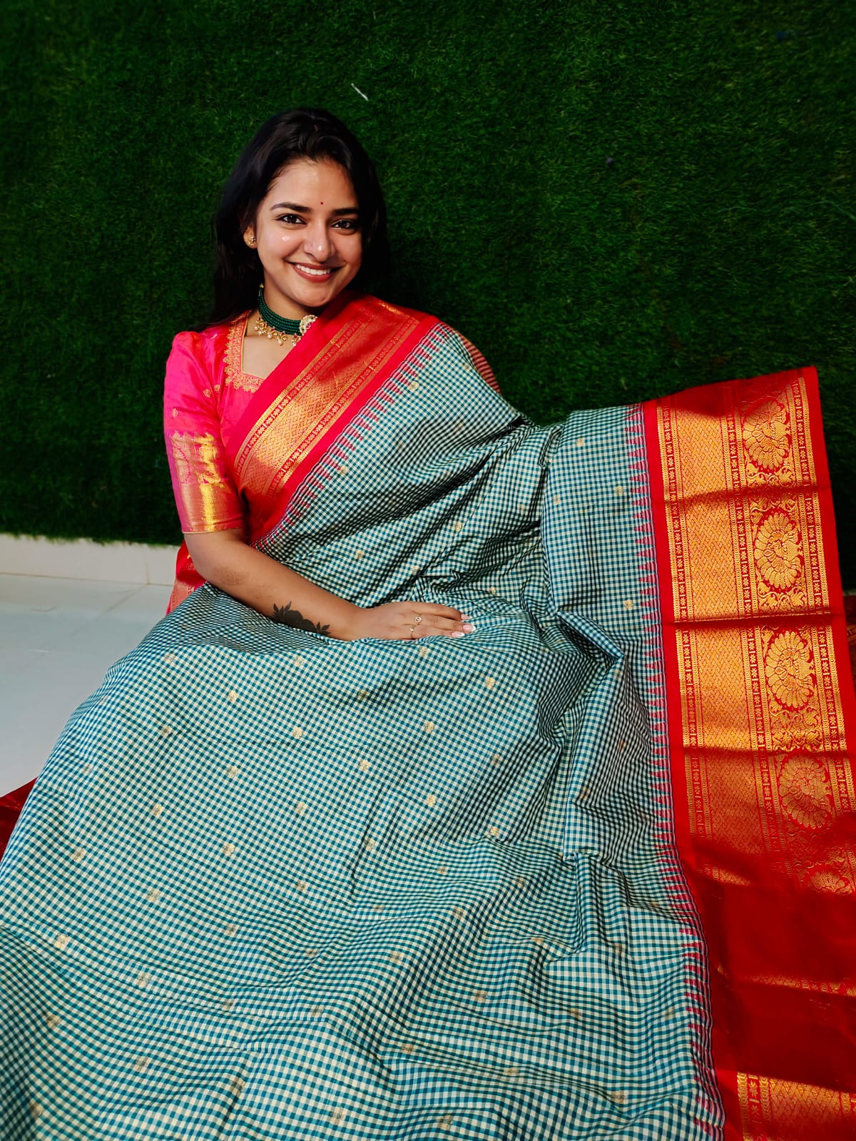 Vitange gadwal silk saree