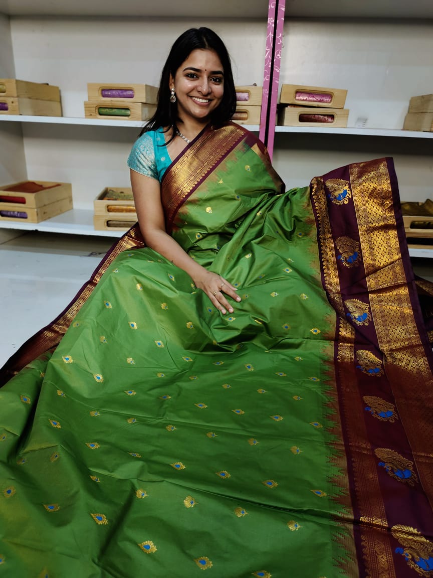 65% offer gadwal silk saree