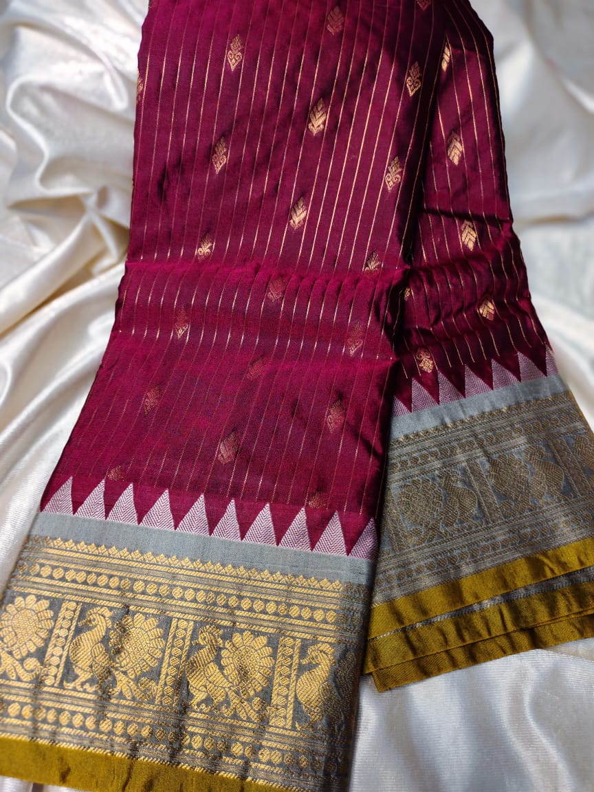 Vitange gadwal silk
