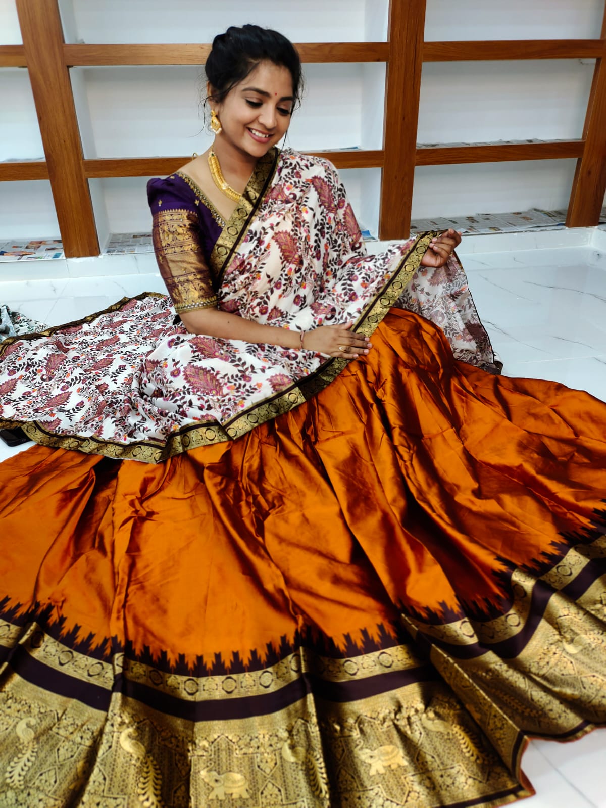 Banarasi lehangas